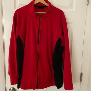 3x red and black 🐞 Fashion Bug fleece jacket